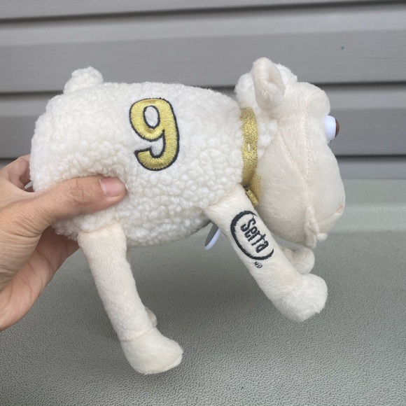 Vintage Serta TRUMP Home No. #9 Gold Sheep Plush - Picture 6 of 9